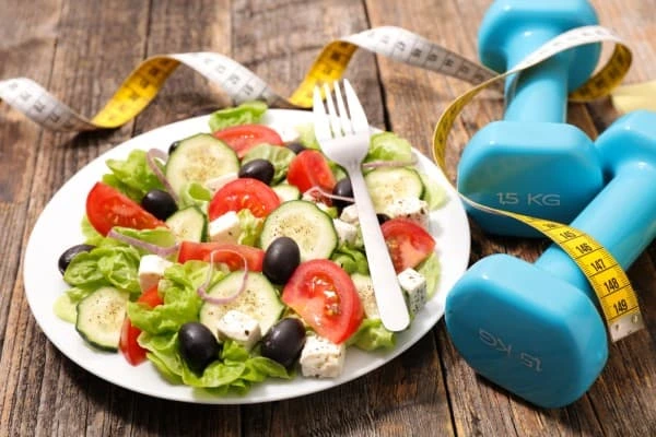 Example of good diet and exercise Lower Morden