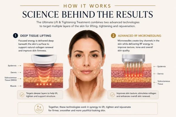 Why choose The ultimate skin tighten treatment Lower Morden